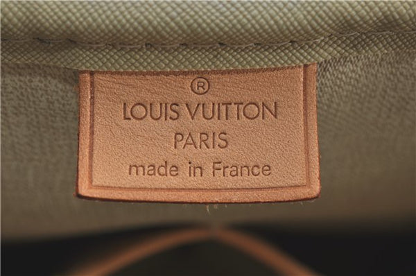 Authentic Louis Vuitton Monogram Trouville Hand Bag M42228 LV H7797