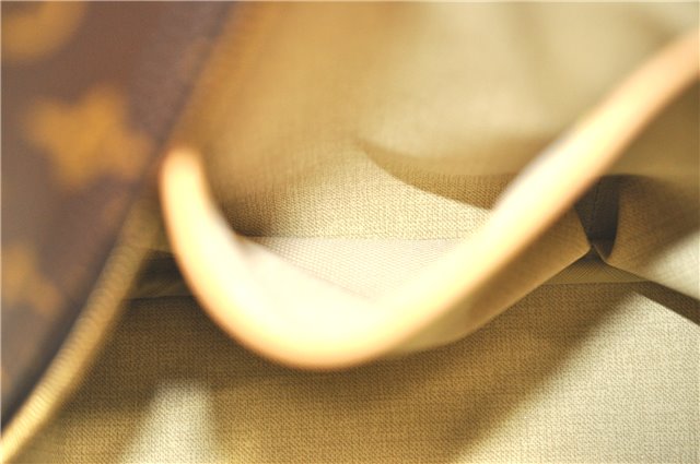 Authentic Louis Vuitton Monogram Trouville Hand Bag M42228 LV H7797