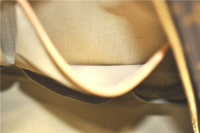 Authentic Louis Vuitton Monogram Trouville Hand Bag M42228 LV H7797