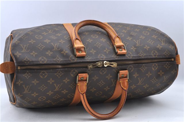 Authentic LOUIS VUITTON Monogram Keepall 45 Boston Bag M41428 LV H7798