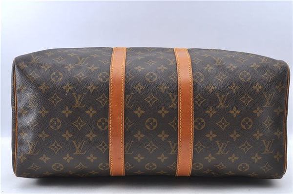 Authentic LOUIS VUITTON Monogram Keepall 45 Boston Bag M41428 LV H7798