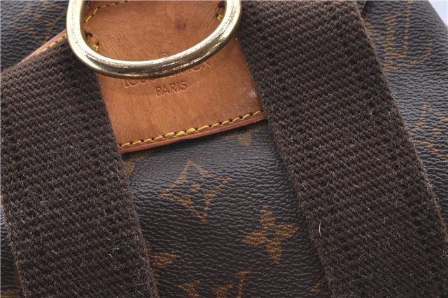 Authentic LOUIS VUITTON Monogram Montsouris GM Backpack M51135 LV H7799