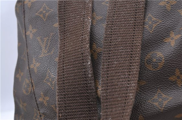 Authentic LOUIS VUITTON Monogram Montsouris GM Backpack M51135 LV H7799