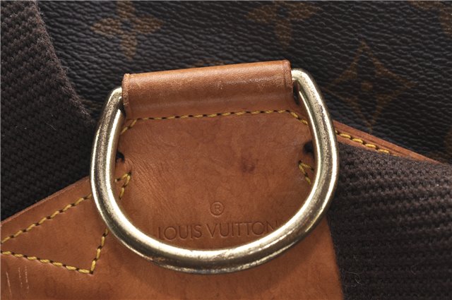 Authentic LOUIS VUITTON Monogram Montsouris GM Backpack M51135 LV H7799