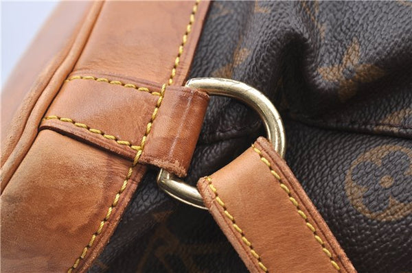 Authentic LOUIS VUITTON Monogram Montsouris GM Backpack M51135 LV H7799