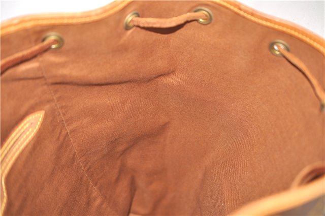 Authentic LOUIS VUITTON Monogram Montsouris GM Backpack M51135 LV H7799