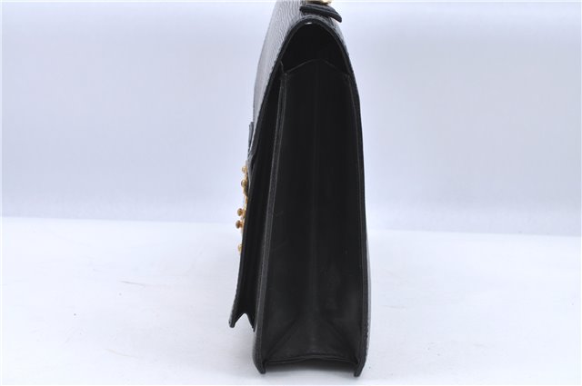 Authentic LOUIS VUITTON Epi Monceau 2Way Shoulder Hand Bag Black M52122 LV H7801