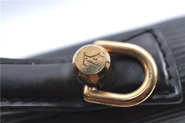 Authentic LOUIS VUITTON Epi Monceau 2Way Shoulder Hand Bag Black M52122 LV H7801