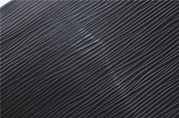 Authentic LOUIS VUITTON Epi Monceau 2Way Shoulder Hand Bag Black M52122 LV H7801