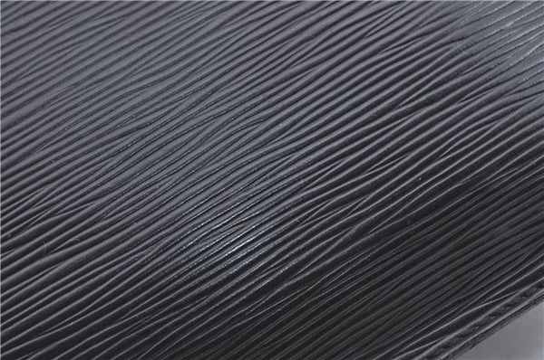 Authentic LOUIS VUITTON Epi Monceau 2Way Shoulder Hand Bag Black M52122 LV H7801