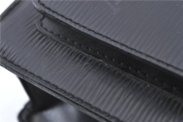 Authentic LOUIS VUITTON Epi Monceau 2Way Shoulder Hand Bag Black M52122 LV H7801