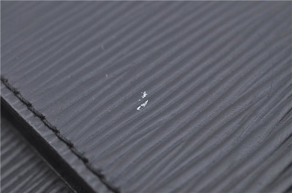 Authentic LOUIS VUITTON Epi Monceau 2Way Shoulder Hand Bag Black M52122 LV H7801