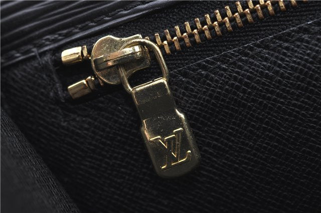 Authentic LOUIS VUITTON Epi Monceau 2Way Shoulder Hand Bag Black M52122 LV H7801