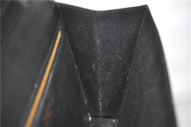 Authentic LOUIS VUITTON Epi Monceau 2Way Shoulder Hand Bag Black M52122 LV H7801