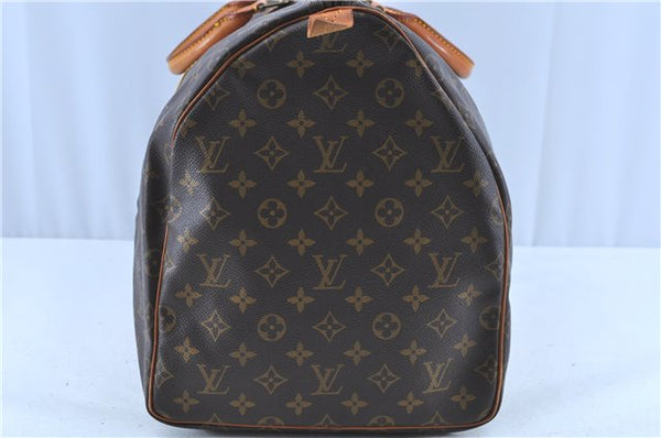 Authentic LOUIS VUITTON Monogram Keepall 55 Boston Bag M41424 LV H7806