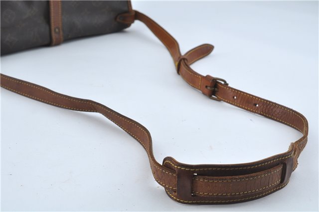 Auth LOUIS VUITTON Monogram Saumur 30 Shoulder Cross Body Bag M42256 LV H7812