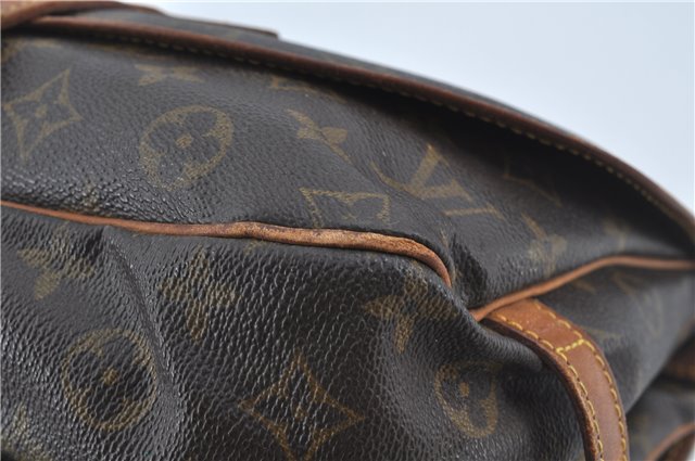 Auth LOUIS VUITTON Monogram Saumur 30 Shoulder Cross Body Bag M42256 LV H7812