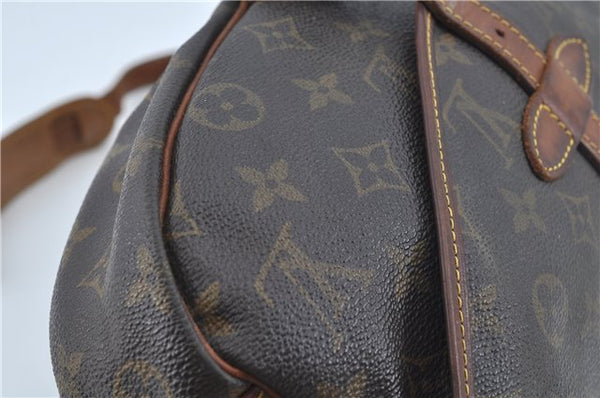 Auth LOUIS VUITTON Monogram Saumur 30 Shoulder Cross Body Bag M42256 LV H7812