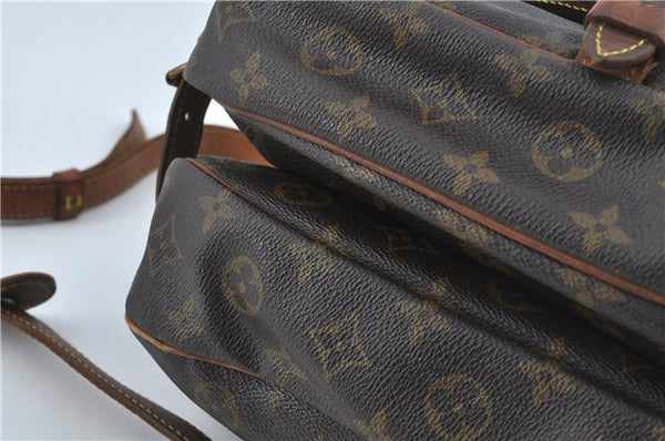 Auth LOUIS VUITTON Monogram Saumur 30 Shoulder Cross Body Bag M42256 LV H7812