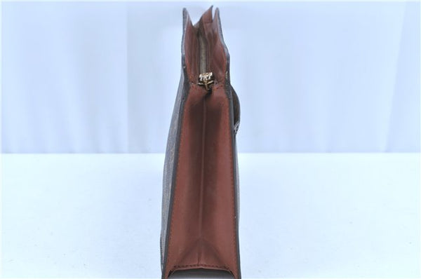 Authentic LOUIS VUITTON Monogram Pochette Homme Clutch Hand Bag M51795 LV H7814