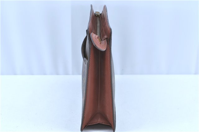 Authentic LOUIS VUITTON Monogram Pochette Homme Clutch Hand Bag M51795 LV H7814