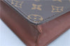 Authentic LOUIS VUITTON Monogram Pochette Homme Clutch Hand Bag M51795 LV H7814