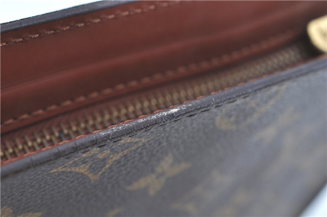 Authentic LOUIS VUITTON Monogram Pochette Homme Clutch Hand Bag M51795 LV H7814