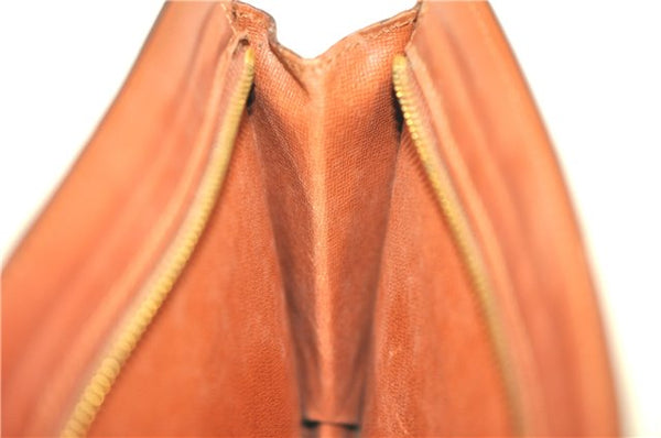 Authentic LOUIS VUITTON Monogram Pochette Homme Clutch Hand Bag M51795 LV H7814