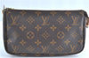 Authentic Louis Vuitton Monogram Pochette Accessoires Pouch M51980 LV H7817