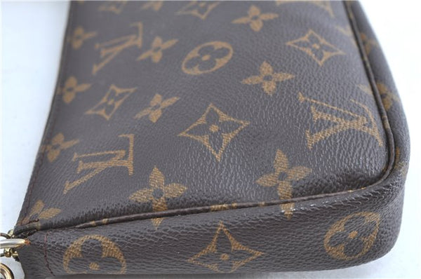 Authentic Louis Vuitton Monogram Pochette Accessoires Pouch M51980 LV H7817