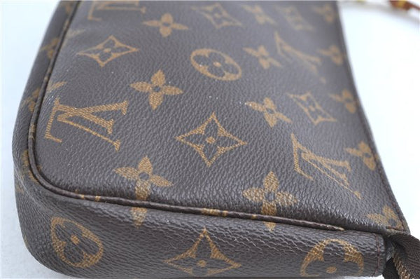 Authentic Louis Vuitton Monogram Pochette Accessoires Pouch M51980 LV H7817