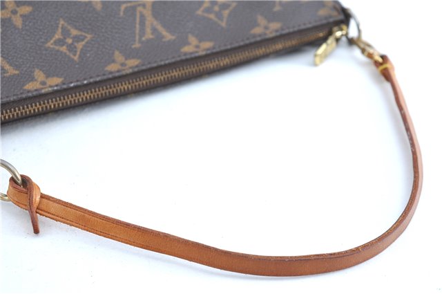 Authentic Louis Vuitton Monogram Pochette Accessoires Pouch M51980 LV H7817