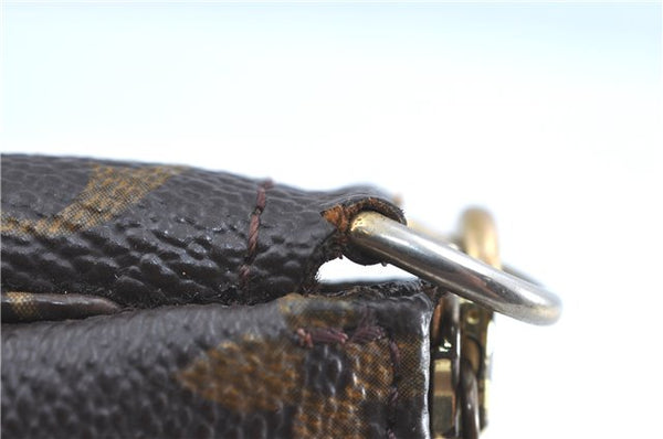 Authentic Louis Vuitton Monogram Pochette Accessoires Pouch M51980 LV H7817