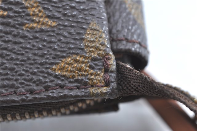 Authentic Louis Vuitton Monogram Pochette Accessoires Pouch M51980 LV H7817