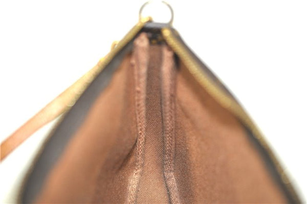 Authentic Louis Vuitton Monogram Pochette Accessoires Pouch M51980 LV H7817