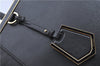 Authentic FENDI Shoulder Tote Bag Leather Black H7828