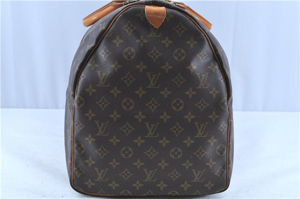 Authentic LOUIS VUITTON Monogram Keepall 60 Boston Bag M41422 LV H7836