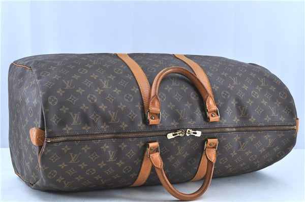 Authentic LOUIS VUITTON Monogram Keepall 60 Boston Bag M41422 LV H7836