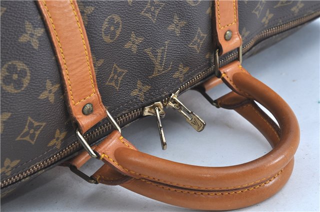 Authentic LOUIS VUITTON Monogram Keepall 60 Boston Bag M41422 LV H7836