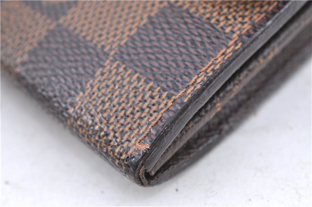 Authentic LOUIS VUITTON Damier Portefeuille Sarah Purse Wallet N61734 LV H7840