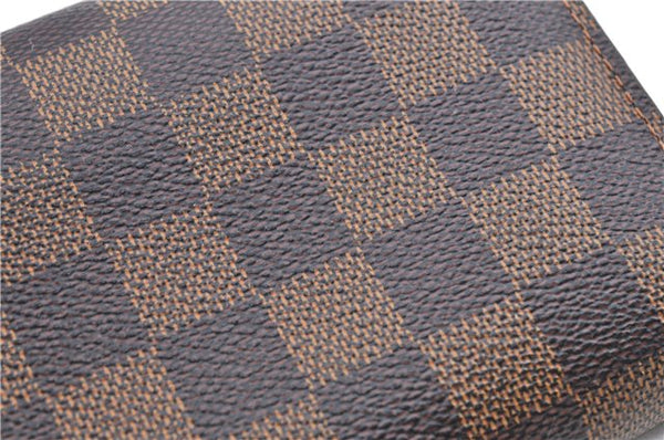 Authentic LOUIS VUITTON Damier Portefeuille Sarah Purse Wallet N61734 LV H7840