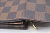 Authentic LOUIS VUITTON Damier Portefeuille Sarah Purse Wallet N61734 LV H7840