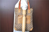 Auth GUCCI Sherry Line Tote Shoulder Bag GG Canvas Leather 0190401 Brown H7848