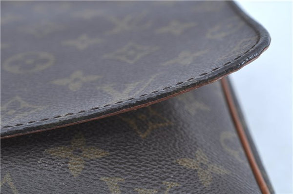 Auth LOUIS VUITTON Monogram Cartouchiere GM Clutch Bag M51252 Junk H7852