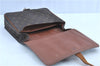 Auth LOUIS VUITTON Monogram Cartouchiere GM Clutch Bag M51252 Junk H7852