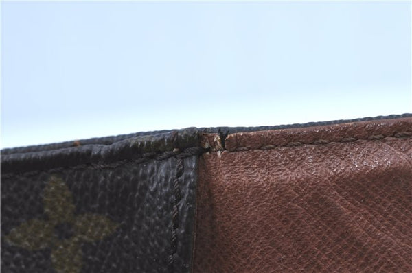 Auth LOUIS VUITTON Monogram Cartouchiere GM Clutch Bag M51252 Junk H7852