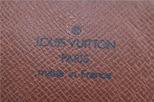 Auth LOUIS VUITTON Monogram Cartouchiere GM Clutch Bag M51252 Junk H7852