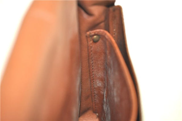 Auth LOUIS VUITTON Monogram Cartouchiere GM Clutch Bag M51252 Junk H7852