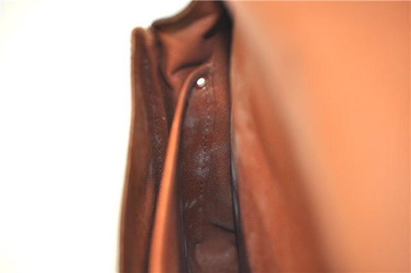 Auth LOUIS VUITTON Monogram Cartouchiere GM Clutch Bag M51252 Junk H7852