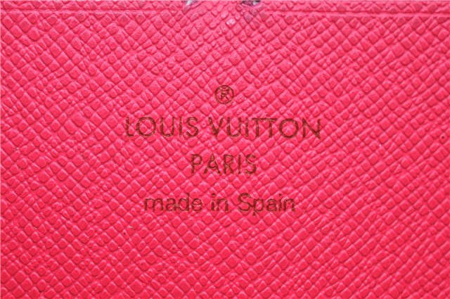 Auth LOUIS VUITTON Monogram Multicolor Zippy Wallet Purse Black M60243 LV H7859